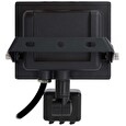 Nedis LED reflektor se senzorem/ 4000 K/ 1620 lm/ IP44/ energetická třída F/ kabel 1 m/ černý