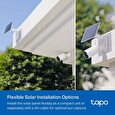TP-LINK Tapo C410 - Venkovní IP kamera na baterii, WiFi, 3MP (2304 × 1296 px) 125°, ONVIF Starlight +Solarní panel A201
