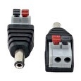 XtendLan Napájecí redukce jack/svorkovnice - JACK 5,5/2,1mm (k zařízení) na rychlosvorku