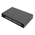 DIGITUS 24 Port 10/100 Mbps PoE 24x10/100Mbps PoE RJ45 Ports,1 xGE RJ45,1xSFP