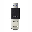 Lexar flash disk 256GB - Fingerprint F35Pro USB 3.2 (čtení/zápis: 400/350MB/s)