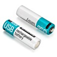 ColorWay nabíjecí baterie AA 2200mAh/ USB-C/ 1.5V/ 6ks v balení