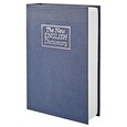 Nedis trezor v podobě knihy/ zámek/ 2 klíče/ objem 1,6 L/ ABS/ocel/ černý