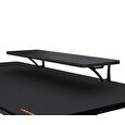 COUGAR stůl E-STAR 140 electric 1400 x 600 x 15, 720-1170mm, carbon design, monitor stand, pad, paměť nastavení 2 módy