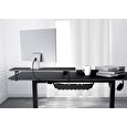 COUGAR stůl E-STAR 140 electric 1400 x 600 x 15, 720-1170mm, carbon design, monitor stand, pad, paměť nastavení 2 módy
