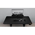 COUGAR stůl E-STAR 140 electric 1400 x 600 x 15, 720-1170mm, carbon design, monitor stand, pad, paměť nastavení 2 módy