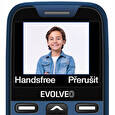 EVOLVEO EasyPhone XR, mobilní telefon pro seniory s nabíjecím stojánkem, modrá