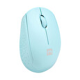 Myš Natec STORK + podložka ZDARMA/Kancelářská/Optická/1 600 DPI/Bezdrátová USB/Modrá