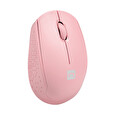 Myš Natec STORK + podložka ZDARMA/Kancelářská/Optická/1 600 DPI/Bezdrátová USB/Růžová
