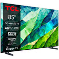 TCL 85C855 SMART TV 85" QLED/4K UHD/Mini LED/4xHDMI/144Hz/2xUSB/LAN/GoogleTV