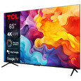 TCL 85P655 SMART TV 85" LED/4K UHD/Direct LED/3xHDMI/USB/LAN/GoogleTV