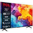 TCL 75P655 SMART TV 75" LED/4K UHD/Direct LED/3xHDMI/USB/LAN/GoogleTV