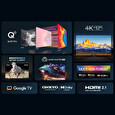 TCL 55C655 SMART TV 55" QLED/4K UHD/Direct LED/3xHDMI/USB/LAN/GoogleTV