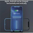 1stCOOL Qi bezdrátová nabíječka, skladací stojan, USB-C, bílá