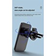 1stCOOL Qi bezdrátová magnetická auto-nabíječka 15W, MagSafe kompatibilná, bílá