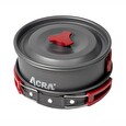 Sada nádobí Acra C21 camping set alluminium pro 2-3 osoby