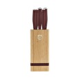 Sada nožů Berlingerhaus se stojanem Bamboo 6 ks Leonardo Collection