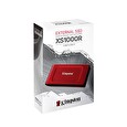 Kingston externí SSD 2000GB XS1000 (čtení/zápis: 1050/1000MB/s) - Red