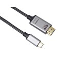 PremiumCord USB-C na HDMI kabel 2m rozlišení obrazu 8K@60Hz,4K@144Hz Aluminium