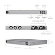 Ubiquiti Enterprise Fortress Gateway (EFG-EU) - Cloudová brána, WAN 25Gb/2.5Gb, LAN 1x 25Gb/2x 10Gb/1x2.5Gb