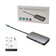 I-TEC dokovací stanice USB-C Metal Nano Dock HDMI/VGA with LAN + Power Delivery 100W + nabíječka 100W (bundle)