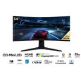 TCL LCD herní 34R83Q 34" zakřivený Mini LED/VA/3840×1440@170Hz/1ms/1400cd/2xHDMI/DP/4xUSB/USB-C/Repro/Pivot/VESA