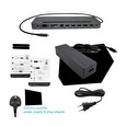 I-TEC dokovací stanice USB-C Metal Ergonomic 4K 3x Display, Power Delivery 85W + univerzální nabíječka 100W (bundle)