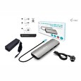 I-TEC dokovací stanice USB-C Metal Nano 2x HDMI, Power Delivery 100W + univerzální nabíječka 100W (bundle)
