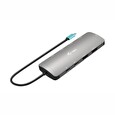I-TEC dokovací stanice USB-C Metal Nano 2x HDMI, Power Delivery 100W + univerzální nabíječka 100W (bundle)