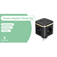 Síťový adaptér Viking Y33, bílá