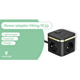 Síťový adaptér Viking YC33, bílá
