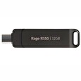 Patriot RAGE R550 32GB / USB Typ-A + USB Typ-C / USB 3.2 Gen 1 / šedá