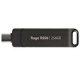 Patriot RAGE R550 256GB / USB Typ-A + USB Typ-C / USB 3.2 Gen 1 / šedá