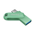 SanDisk Ultra Dual Drive Go/256GB/USB 3.2/USB-A + USB-C/Zelená