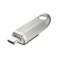 SanDisk Ultra Luxe/128GB/USB 3.2/USB-C/Stříbrná
