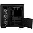 MSI skříň MAG PANO 100R PZ Black/ bez zdroje/ levé a přední sklo/ 4x 120 mm A-RGB fan/ 1x USB-C/ 1x USB3.2/ černá