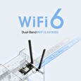 Síťová karta TP-LINK Mercusys MA80XE AX 3000, WiFi 6, Bluetooth 5.2, PCI-e