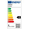 IMMAX LED relaxační lampička FLAMINGO/ Qi nabíjení/ budík/ RGB/ 300lm/ USB výstup/ BT 5.1/ zlatá