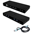 I-TEC dokovací stanice Universal Dual 4K Display, Power Delivery 85W
