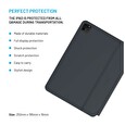 Pouzdro FIXED s bezdrátovou klávesnicí s magnetickým uchycením Typee pro Apple iPad Pro 11" a iPad Air 10.9", CZ, černé