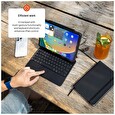 Pouzdro FIXED s bezdrátovou klávesnicí s magnetickým uchycením Typee pro Apple iPad Pro 11" a iPad Air 10.9", CZ, černé