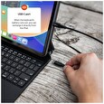 Pouzdro FIXED s bezdrátovou klávesnicí s magnetickým uchycením Typee pro Apple iPad Pro 11" a iPad Air 10.9", CZ, černé