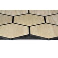 Akustický panel G21 81,5x66,5x2,1 cm plástev, přírodní dub