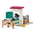 Hračka Schleich Box pro koně s klisnou a hříbětem
