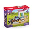 Hračka Schleich Box pro koně s klisnou a hříbětem