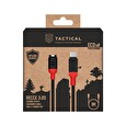 Tactical Recce 3:20 kabel pro Garmin USB-C Black/Red