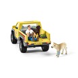 Hračka Schleich Záchranné terénní auto s veterinářem
