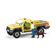 Hračka Schleich Záchranné terénní auto s veterinářem