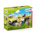 Hračka Schleich Záchranné terénní auto s veterinářem