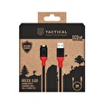 Tactical Recce 3:20 kabel pro Garmin USB-A Black/Red